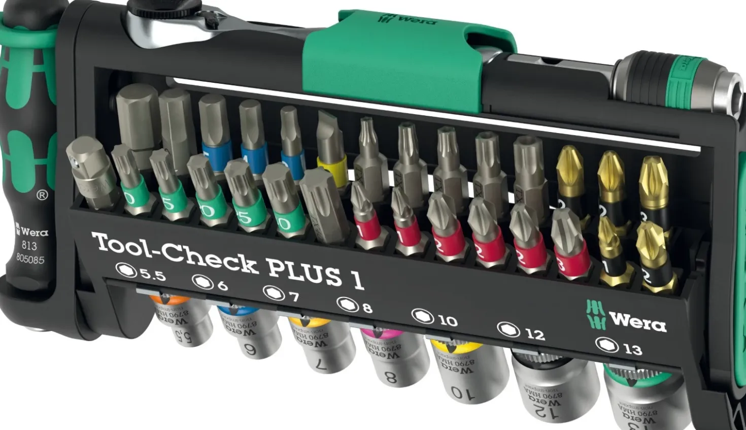 Wera 05049055001 Tool-Check PLUS 1 Gereedschapset in Tool-Check - 39-delig