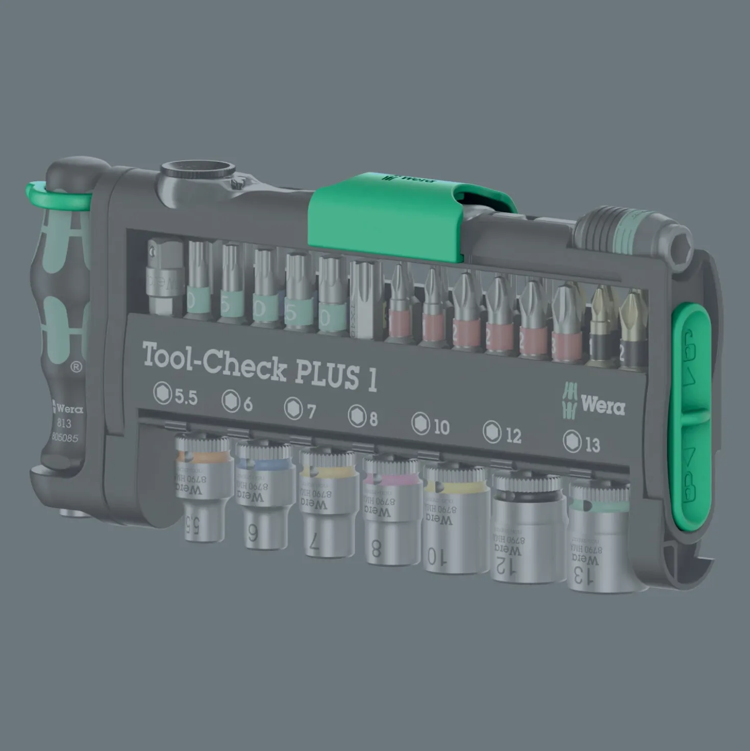 Wera 05049056001 Tool-Check PLUS 2 Gereedschapset in Tool-Check - 39‑delig