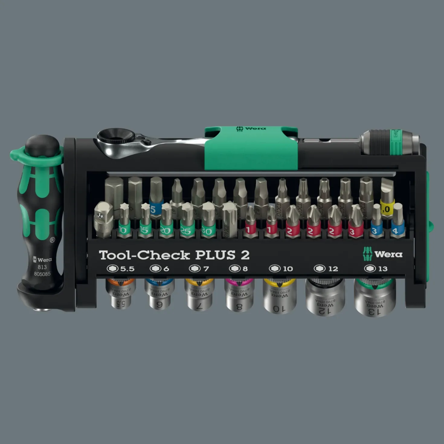Wera 05049056001 Tool-Check PLUS 2 Gereedschapset in Tool-Check - 39‑delig
