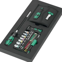 Wera 05150132001 9702 Tool Rebel Gereedschapswagen Stainless XXL 2 gevuld - 202-delig - 7 laden