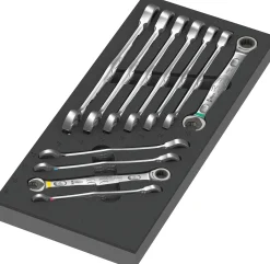 Wera 05150131001 9701 Tool Rebel Gereedschapswagen Stainless XXL 1 gevuld - 188-delig - 7 laden