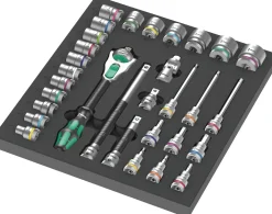 Wera 05150131001 9701 Tool Rebel Gereedschapswagen Stainless XXL 1 gevuld - 188-delig - 7 laden