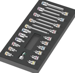 Wera 05150136001 9706 Tool Rebel Gereedschapswagen Stainless 2 gevuld - 191-delig - 7 laden
