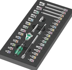 Wera 05150136001 9706 Tool Rebel Gereedschapswagen Stainless 2 gevuld - 191-delig - 7 laden