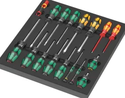 Wera 05150136001 9706 Tool Rebel Gereedschapswagen Stainless 2 gevuld - 191-delig - 7 laden