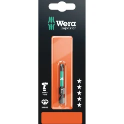 Wera 05073965001 867/4 1/4" Torx Impaktor Bit - T25 x 50mm