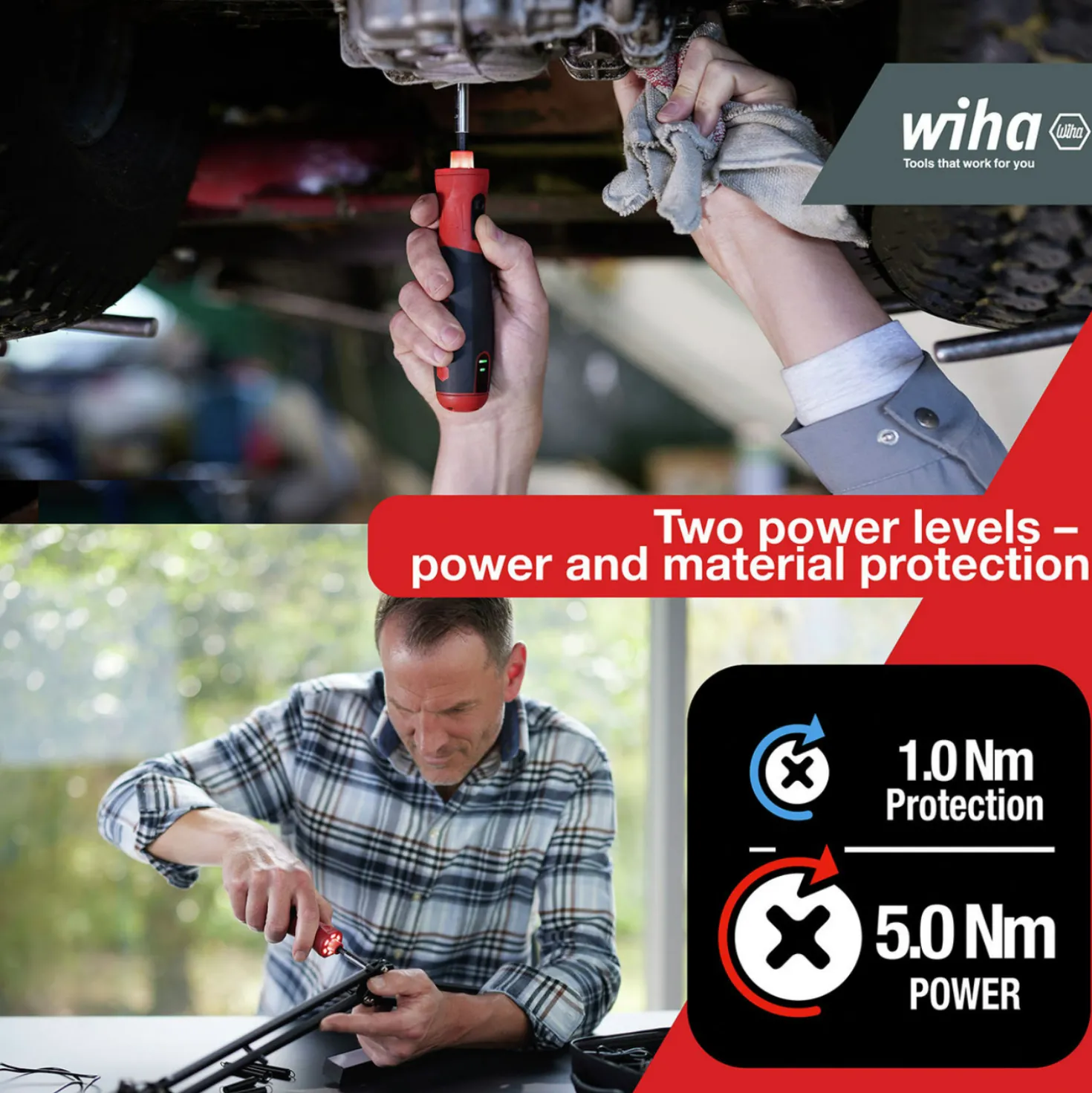 Wiha E-schoevendraaier SpeedE PocketDrive met Bitbox en tas