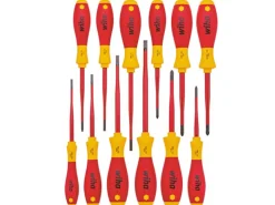 Wiha 3201 K12 12-delige Schroevendraaierset + 3-delige tangenset + Flesopener