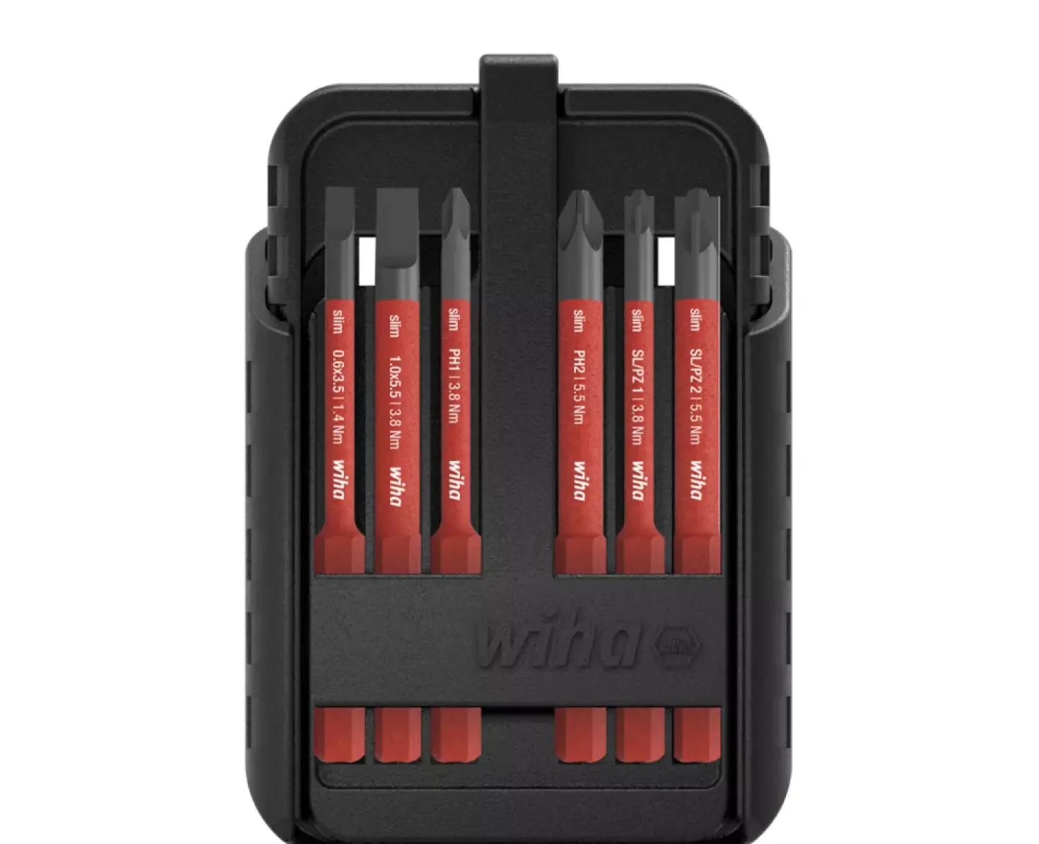 Wiha SB2831B951 12-delige VDE slimBit set in bitbox - SL/PH/PZ/TORX