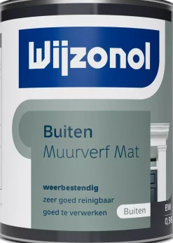 Wijzonol Muurverf voor Buiten Mat