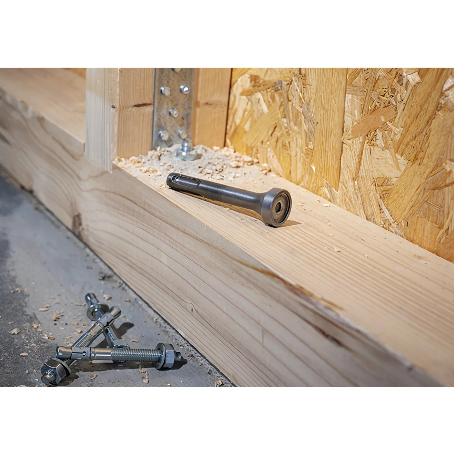Wolfcraft 4064000 Inslagtool voor ankers en slagpluggen SDS-plus
