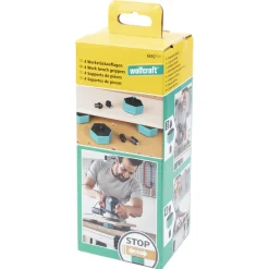 Wolfcraft 6892000 Multifunctionele Werkstuksteunen voor werkbank - 4st
