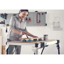 Wolfcraft 6892000 Multifunctionele Werkstuksteunen voor werkbank - 4st