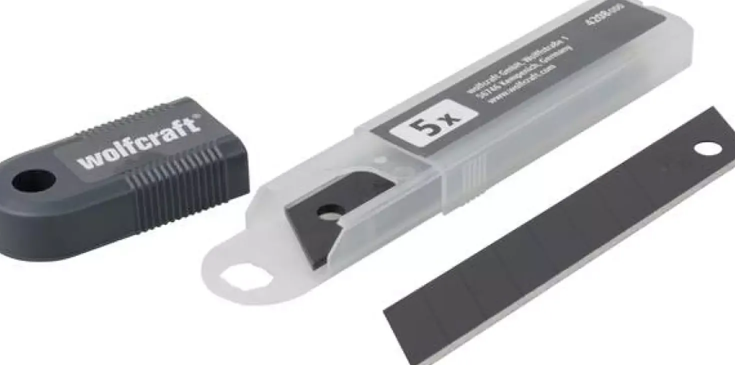 Wolfcraft 4208000 Reserve Afbreekmessen PRO SHARP - 18mm (5st)
