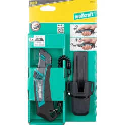 Wolfcraft 4292000 Trapeziummes PRO SAFETY 61 x 0.65mm - incl. koker en spiraalband