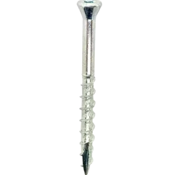 Woodies 61835374 Ultimate Glaslatschroef - TX10 - 3.5 x 40mm - Platverzonken kop - Deeldraad - Verzinkt (200st)