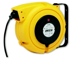 Zeca ZEEL4325/15 Kabelhaspel met PVC kabel 3 stroomgeleiders - H05VVF Igus CF900 - 3x2,5mm² - 15m