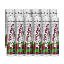 Zwaluw Den Braven 30615174 Acryl Anti-Crack Acrylaatkit - Wit - 310ml - 12st