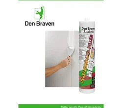 Zwaluw Den Braven 30880006 Plasterboard Filler Vulpasta - Wit - 310ml - 12st