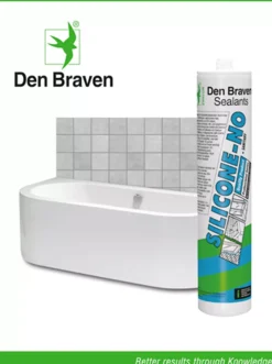 Zwaluw Den Braven Silicone-NO + Sanitary Siliconenkit