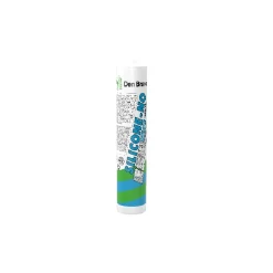 Zwaluw Den Braven 30619416 - Silicone-NO + Sanitary Siliconenkit - Manhattan grijs - 310ml