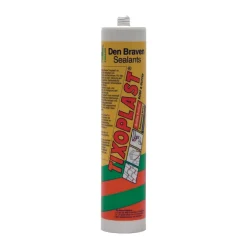 Zwaluw Den Braven 10121601 Tixoplast Dakkit - Zwart - 310ml - 12st